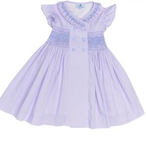 Purple Dress with Buttons